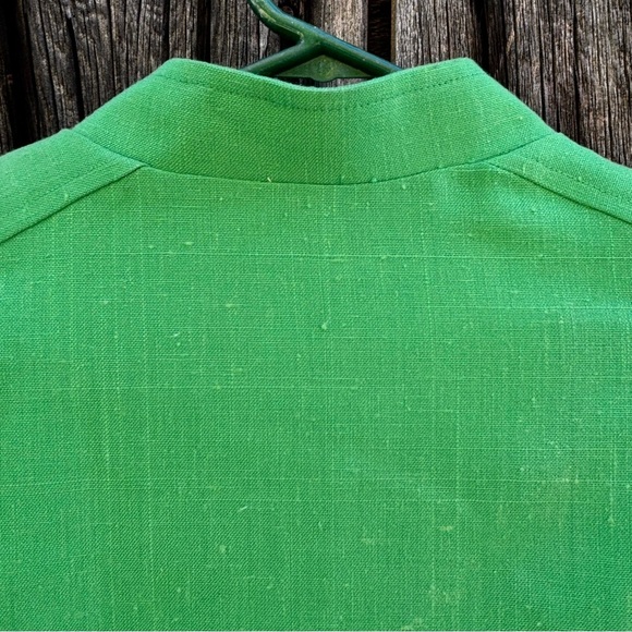 Vintage Lanz Originals Kelly Green Bolero Jacket Size M - Picture 8 of 11